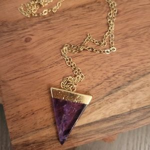 Baublebar Purple Pendant Necklace